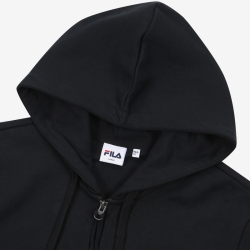 Fila Heritage Linear Integrated Hood - Naisten Takit - Mustat | FI-98376